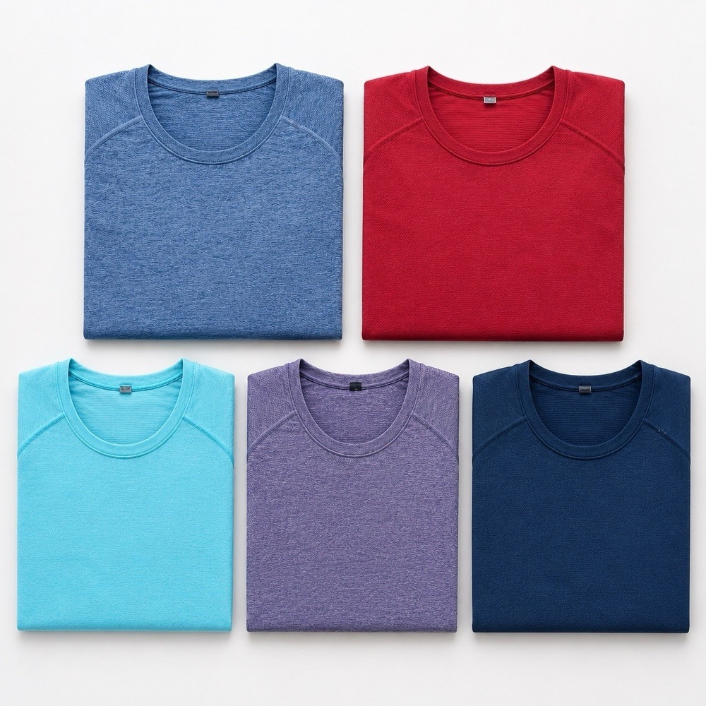 Lululemon Lot Of 5 Metal Vent Tech Shirt Mens Size XL Multicolor Activewear